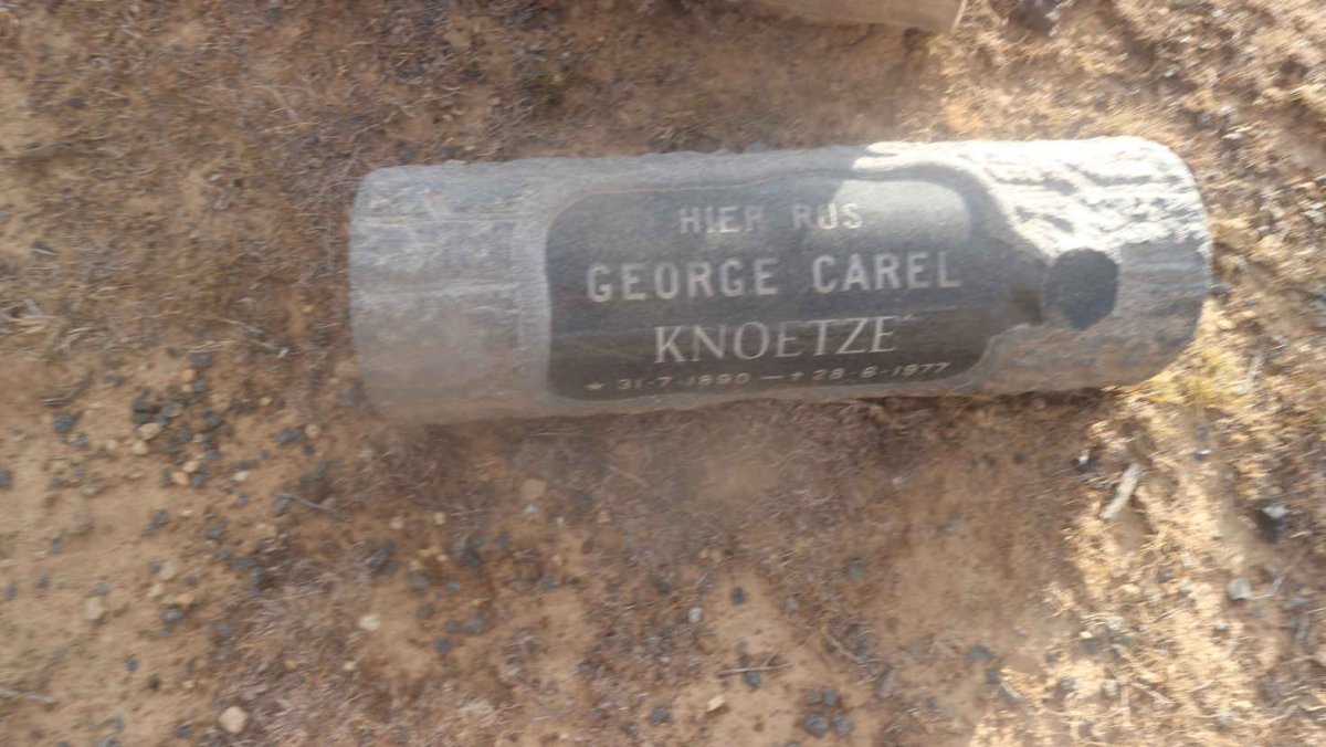 KNOETZE George Carel 1890-1977