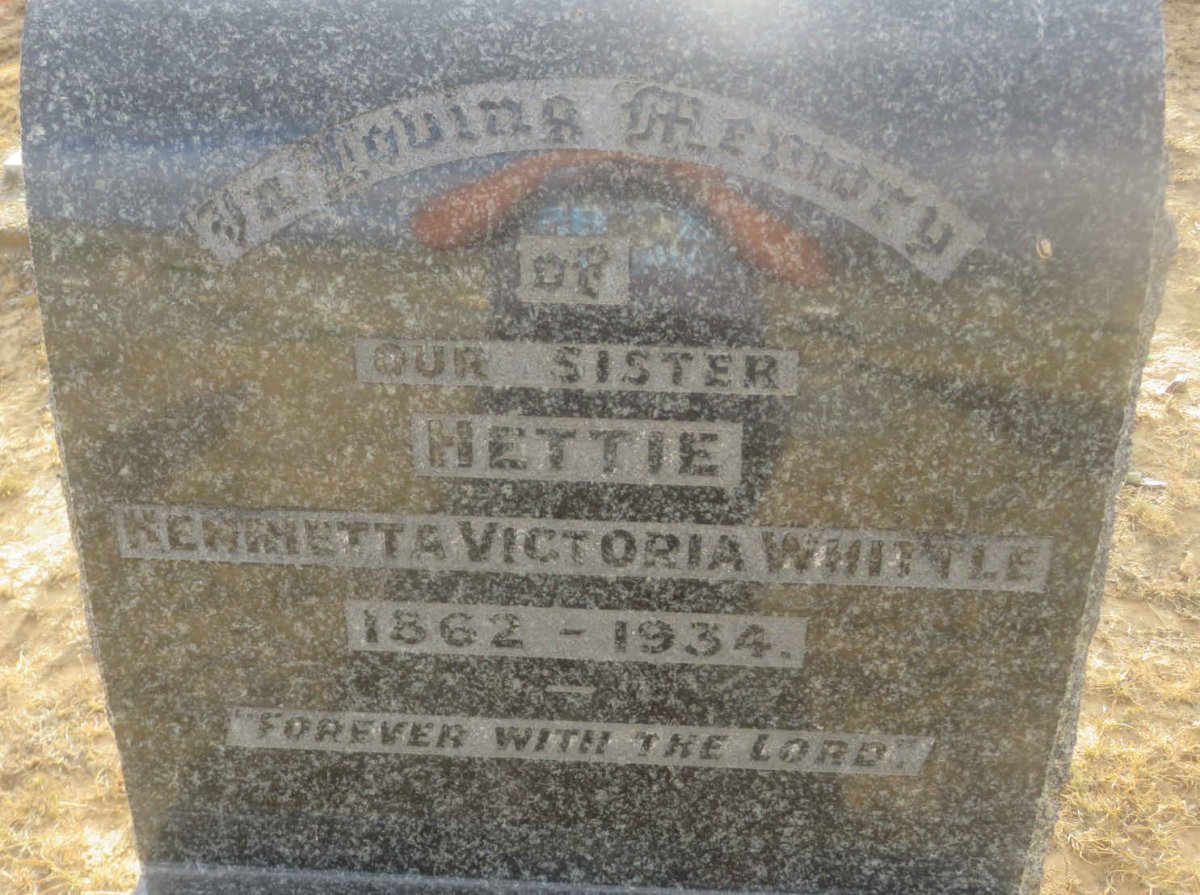 WHITTLE Henrietta Victoria 1862-1934