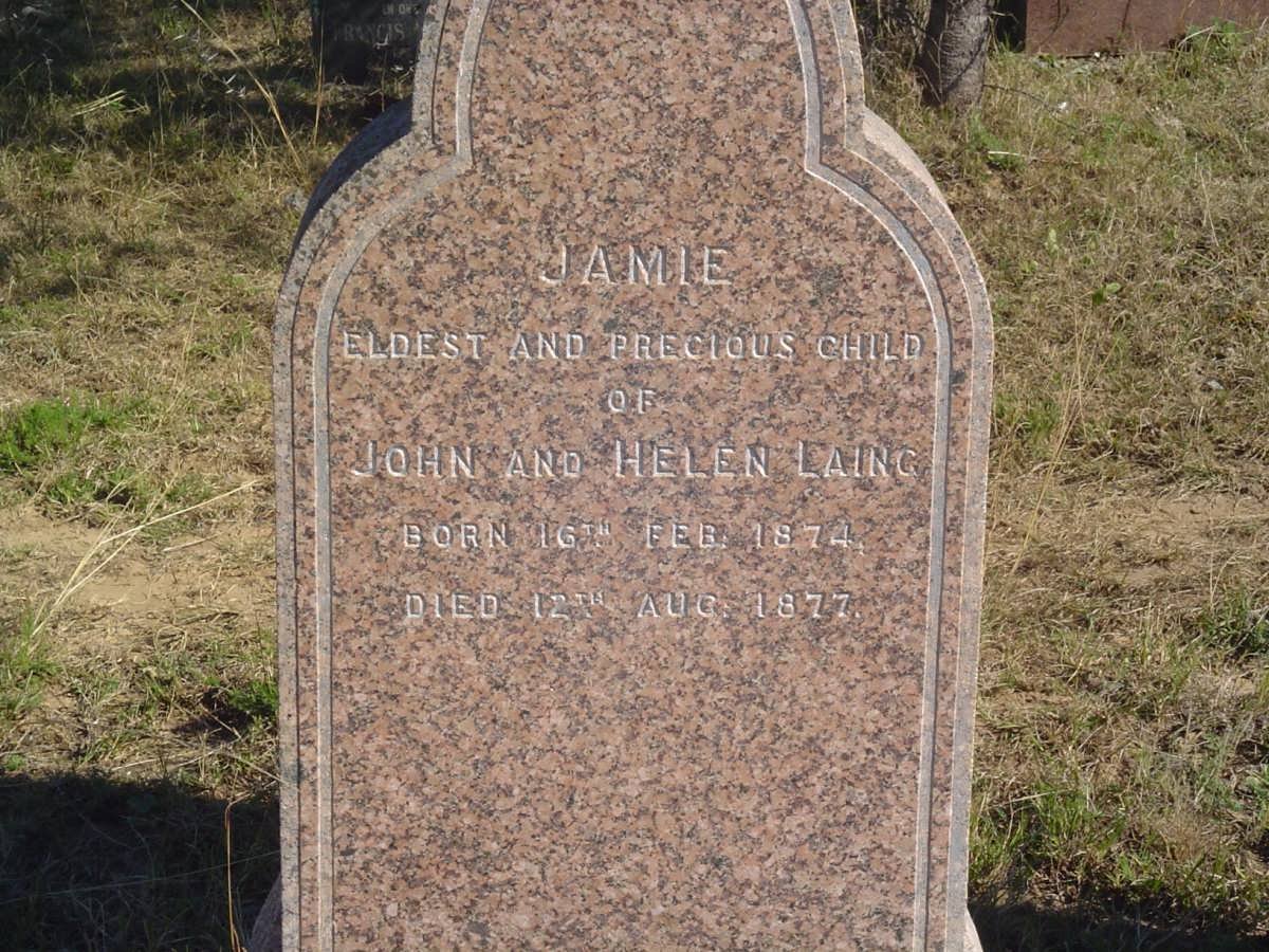 LAING Jamie 1874-1877