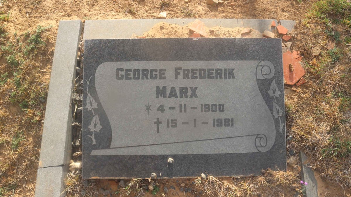 MARX George Frederik 1900-1981