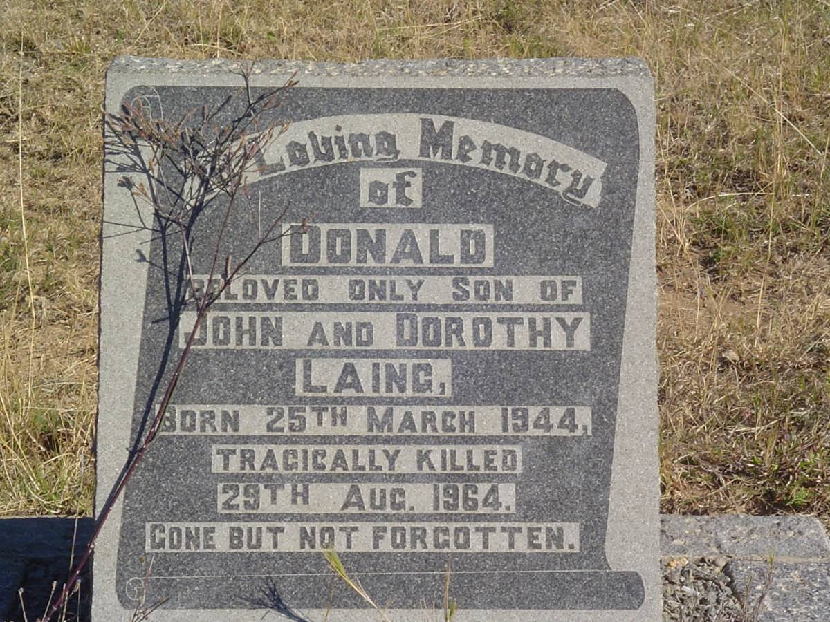LAING Donald 1944-1964