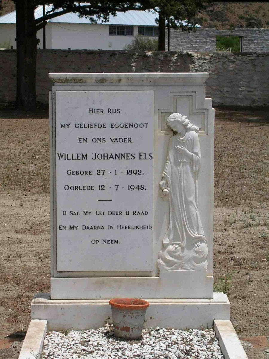 ELS Willem Johannes 1892-1948