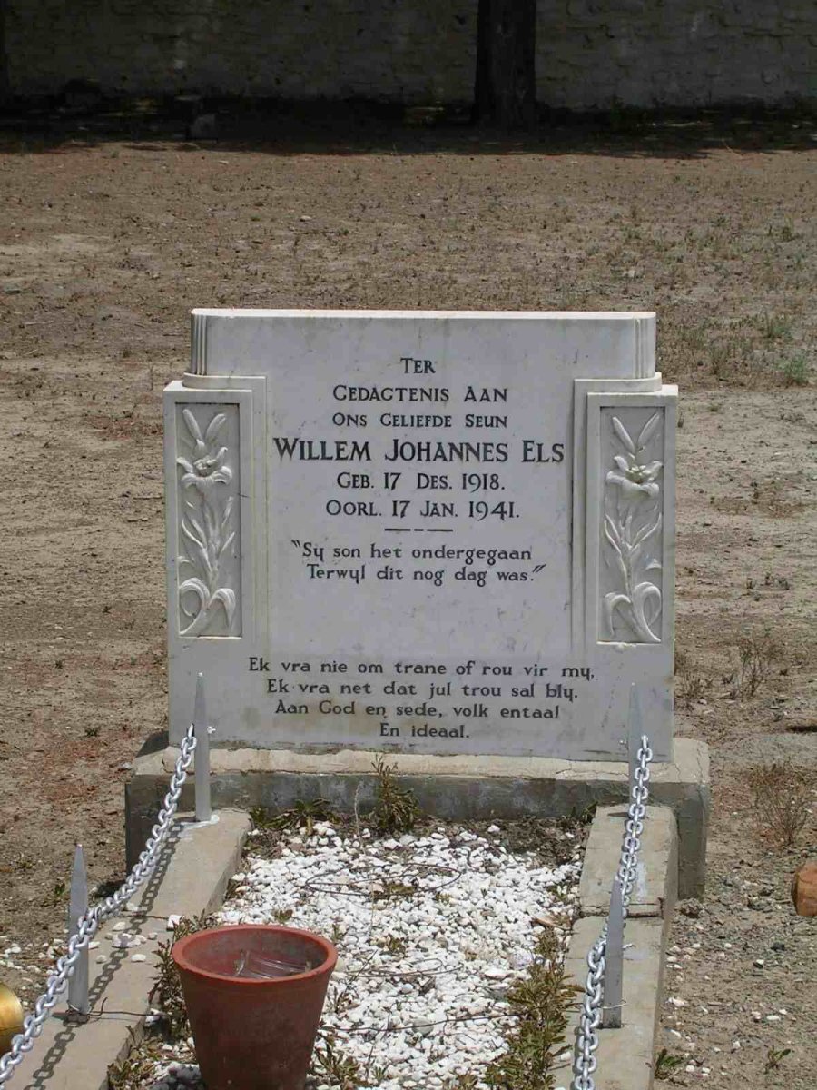 ELS Willem Johannes 1918-1941
