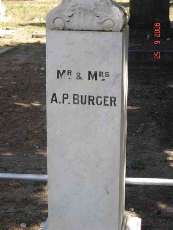 BURGER A.P.