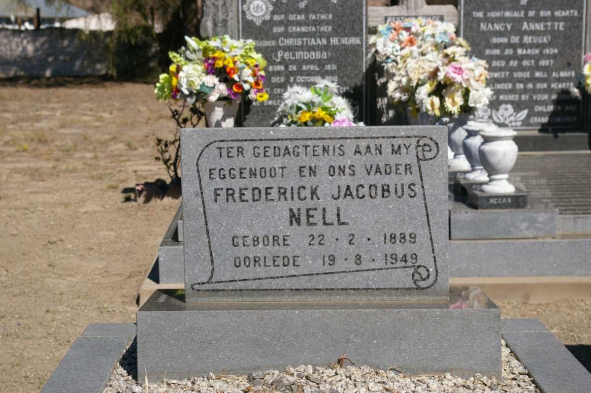 NELL Frederick Jacobus 1889-1949