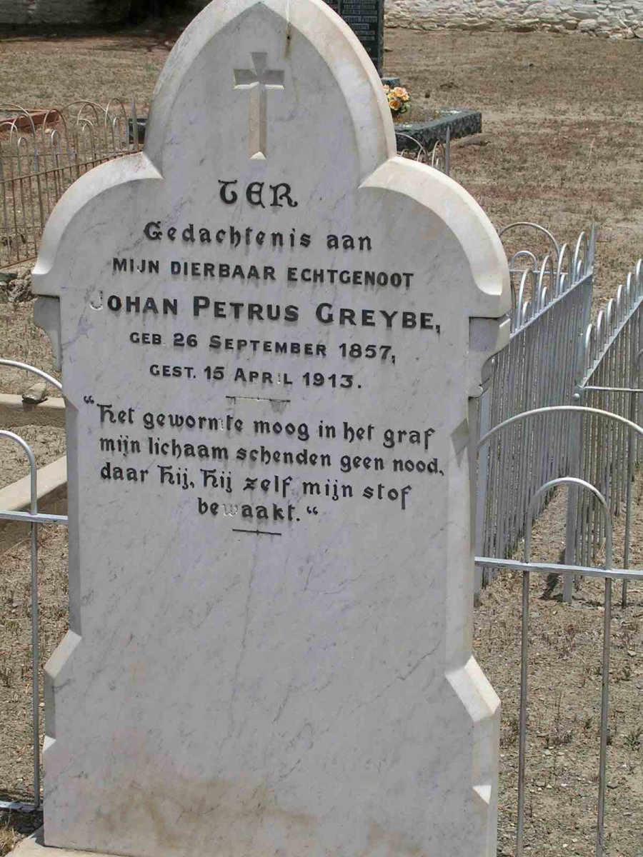 GREYBE Johan Petrus 1857-1913