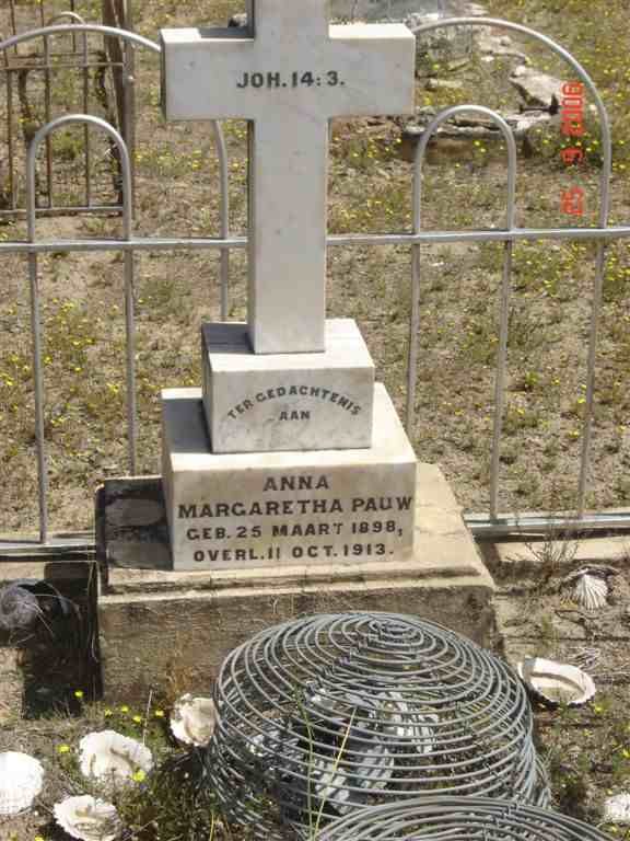 PAUW Anna Margaretha 1898-1913