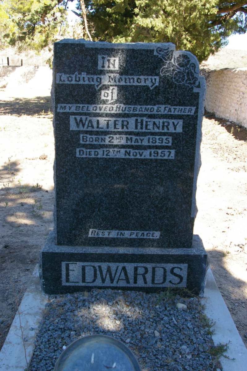 EDWARDS Walter Henry 1895-1957