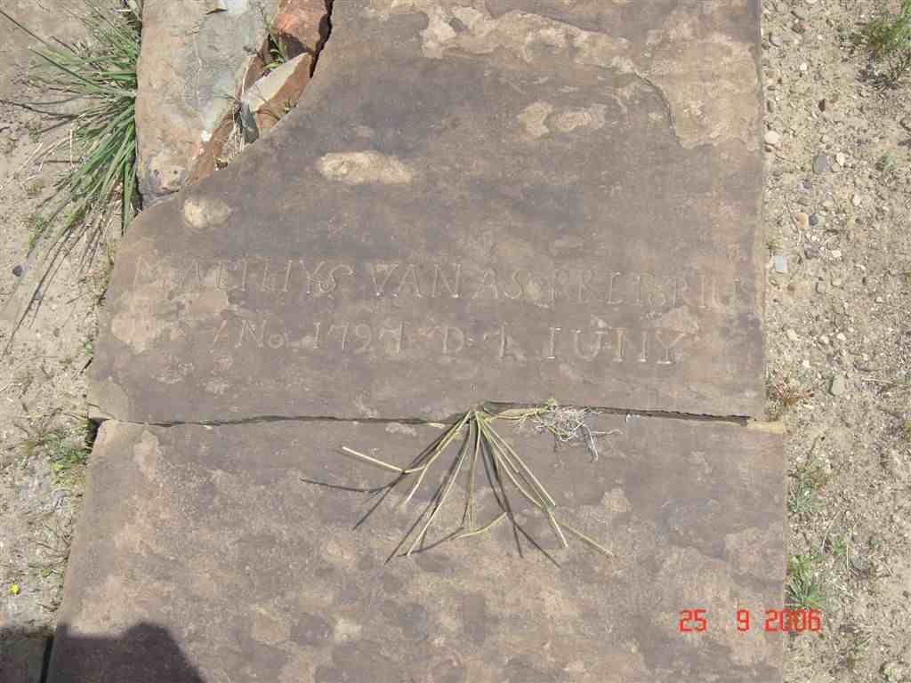 PRETORIUS Matthys van As 1797-