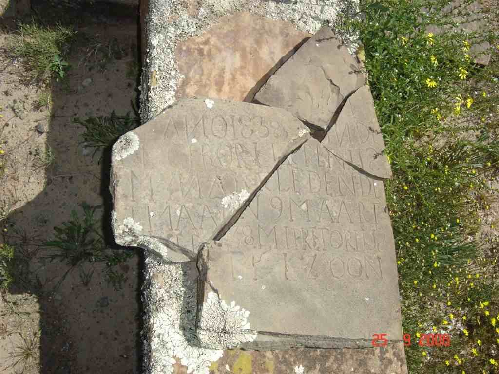 PRETORIUS ? 1838-1838