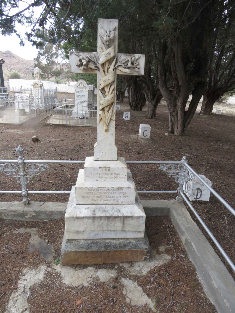 MERWE Schalk W.B., van der 1826-1896 &amp; Hester Susanna Louisa NAUDE 1836-1916