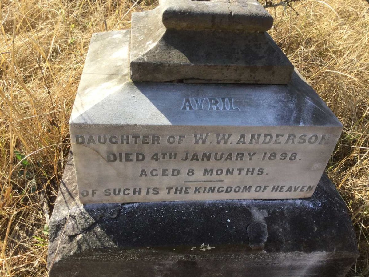 ANDERSON Avril -1898