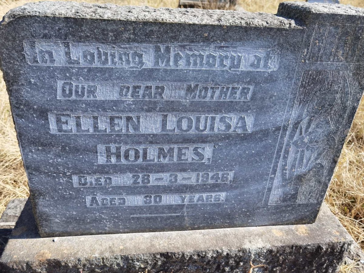 HOLMES Ellen Louisa -1946