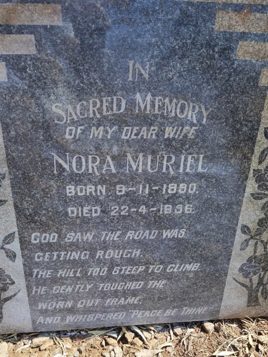 GEACH Nora Muriel 1890-1956