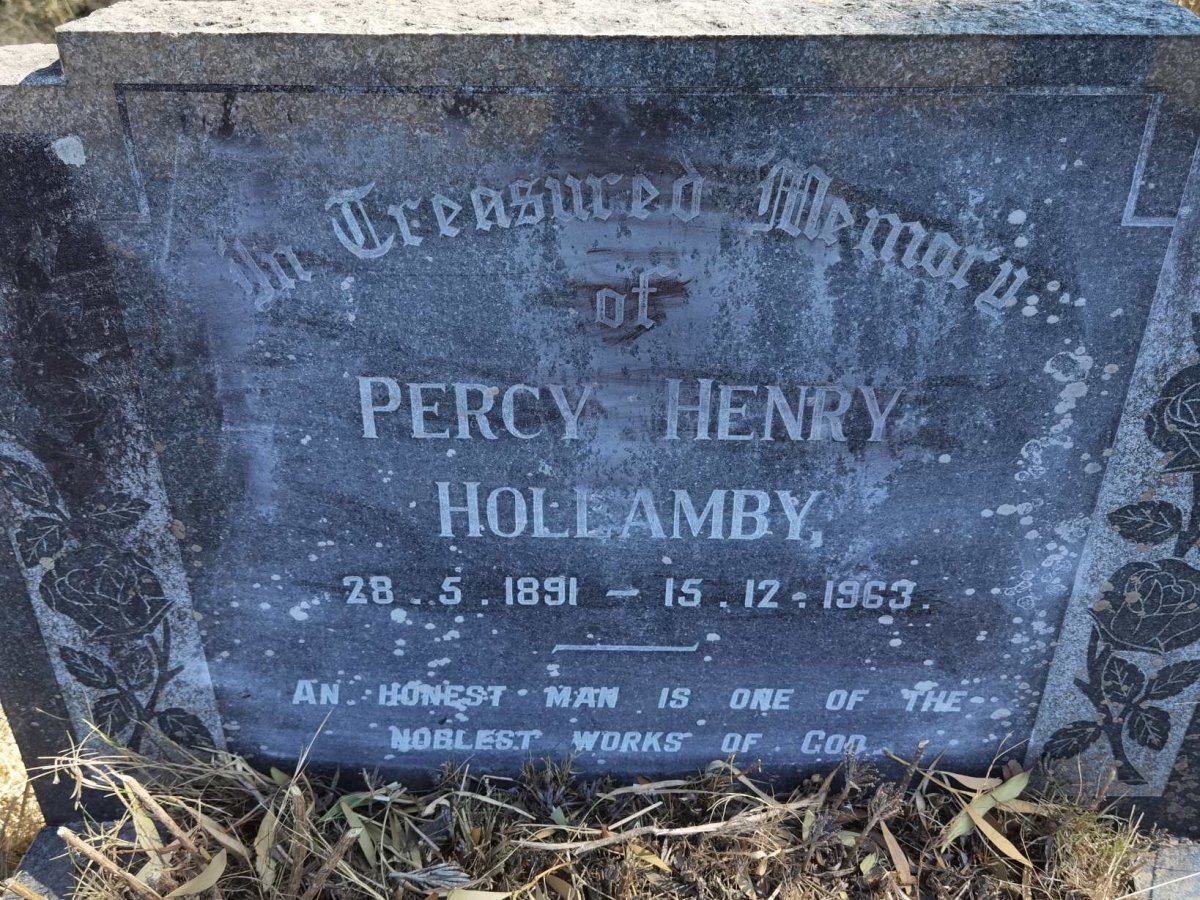 HOLLAMBY Percy Henry 1891-1963