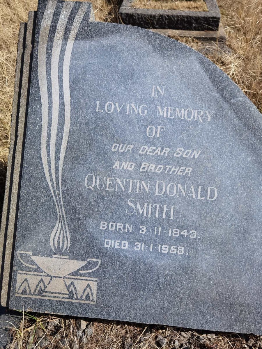 SMITH Quentin Donald 1943-1958