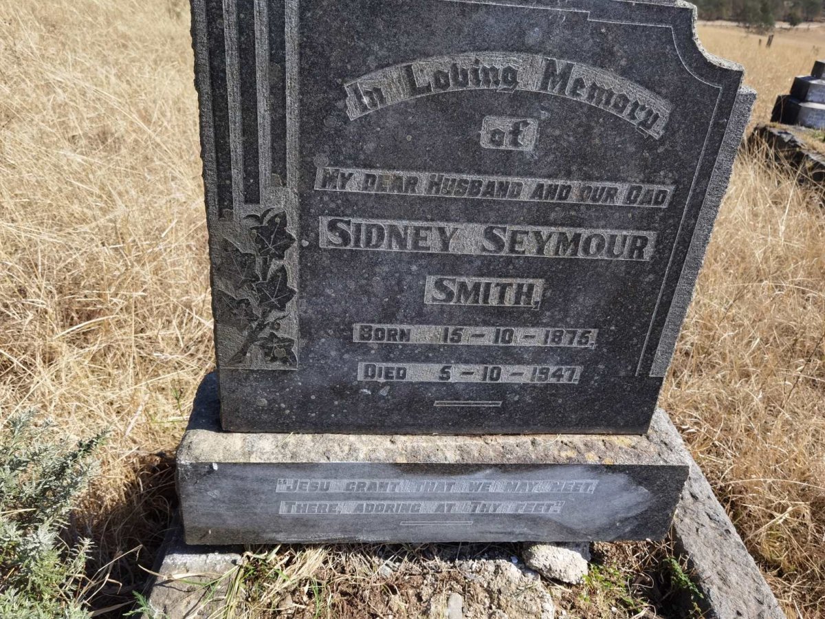 SMITH Sidney Seymour 1875-1947