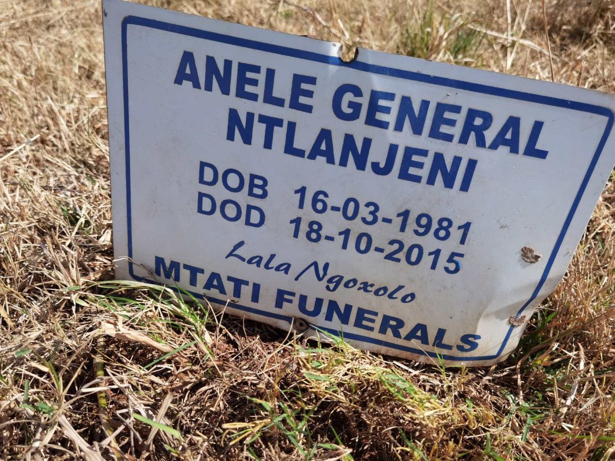 NTLANJENI Anele General 1981-2015