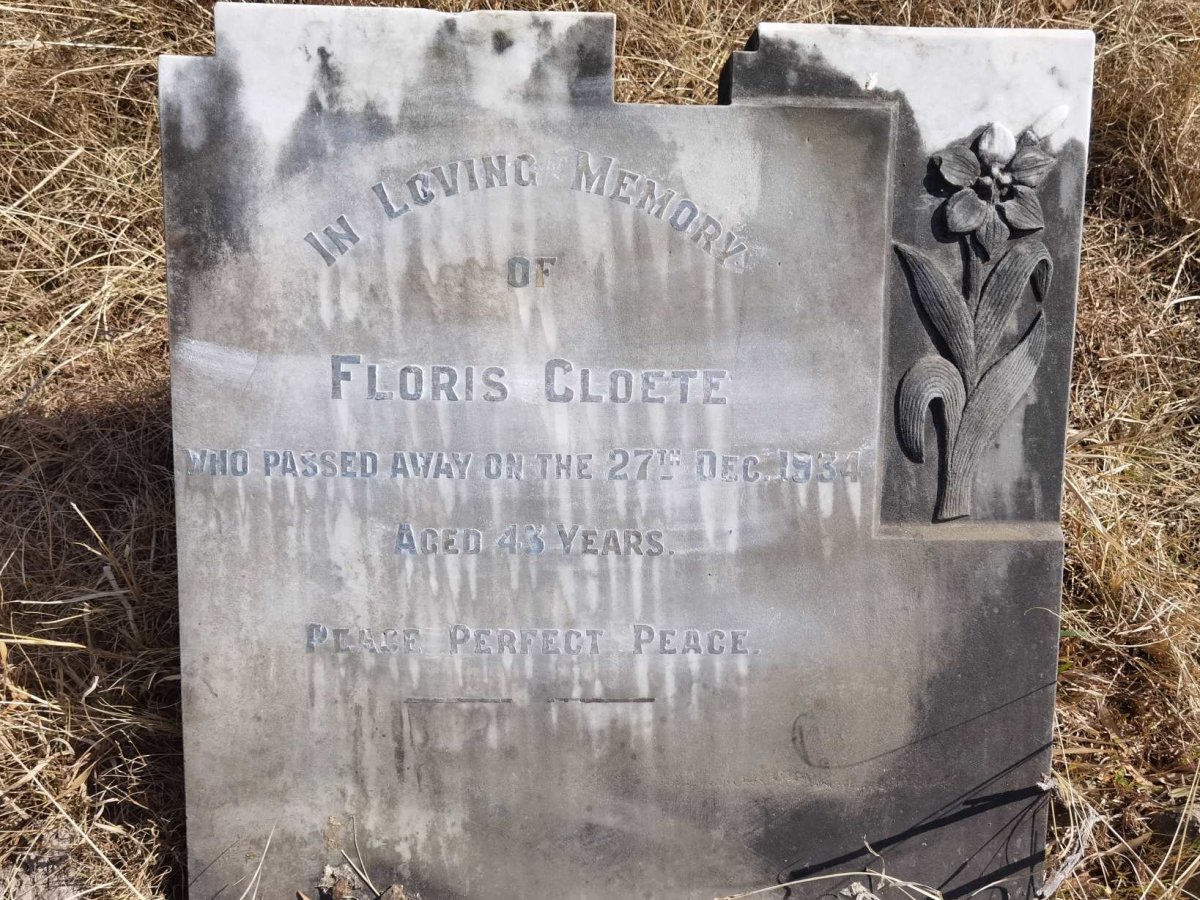 CLOETE Floris -1934