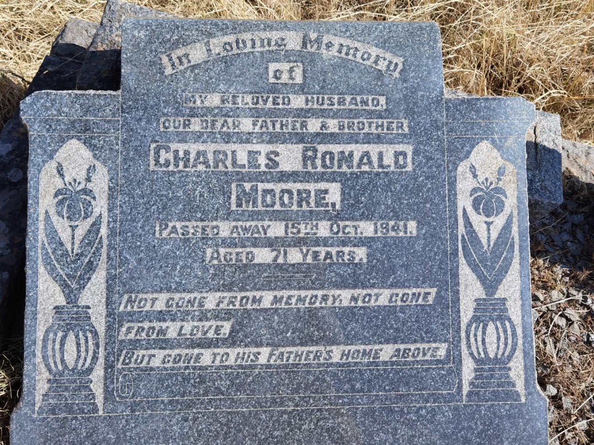 MOORE Charles Ronald -1941