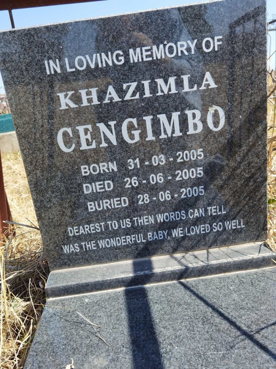 CENGIMBO Khazimla 2005-2005