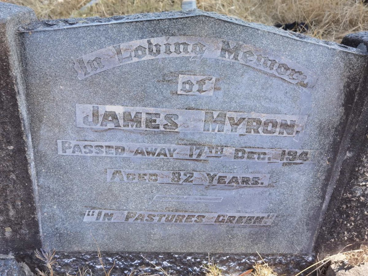 MYRON James -1941