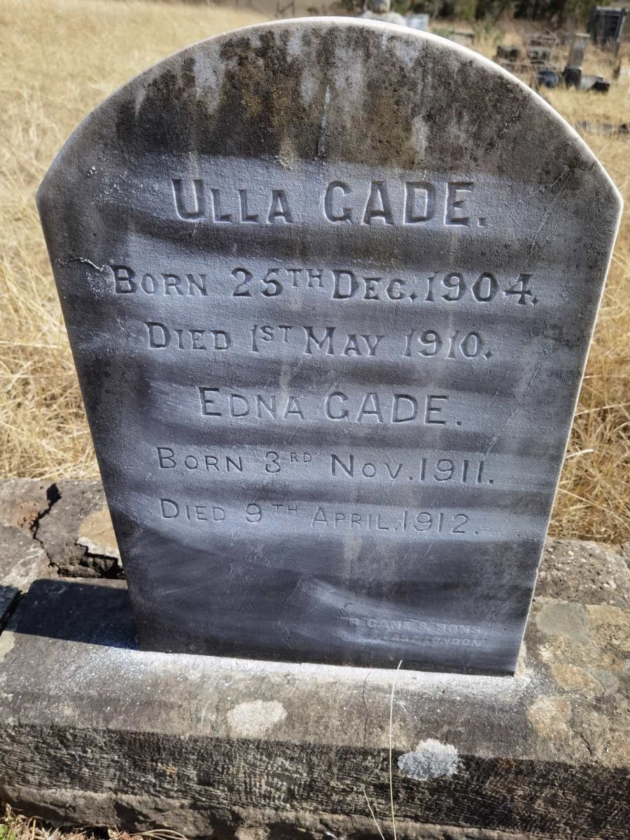 GADE Ulla 1904-1910 :: GADE Edna 1911-1912