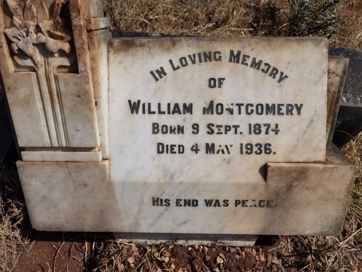 MONTGOMERY William 1874-1936
