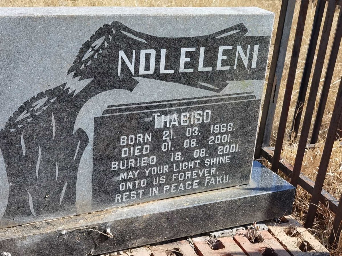 NDLELENI Thabiso 1966-2001