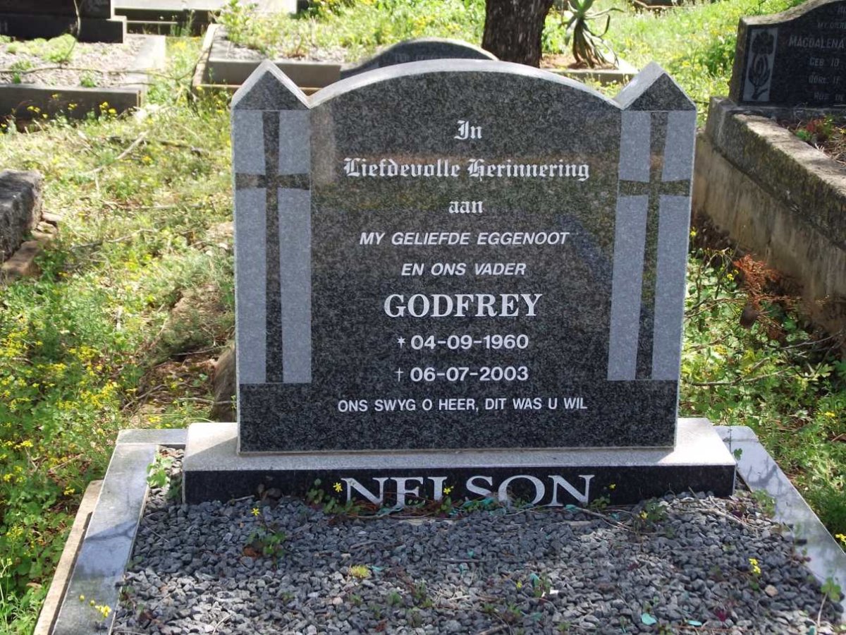 NELSON Godfrey 1960-2003