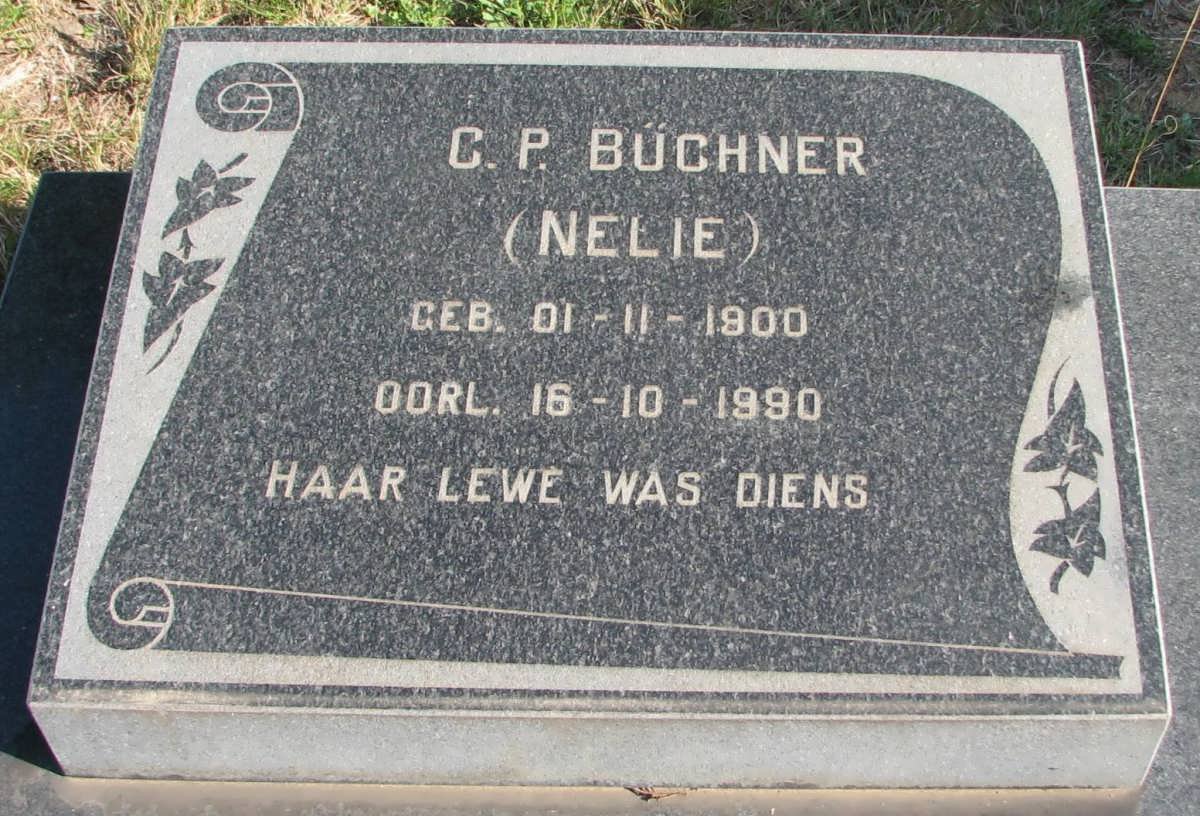 BÜCHNER C.P. 1900-1990