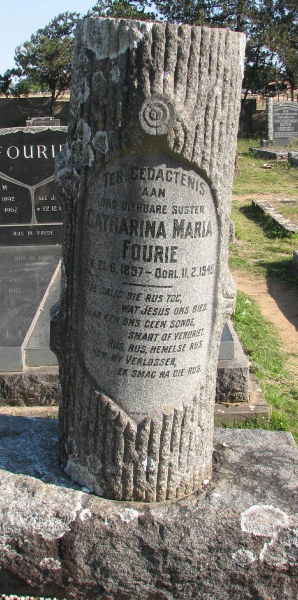 FOURIE Catharina Maria 1897-1945