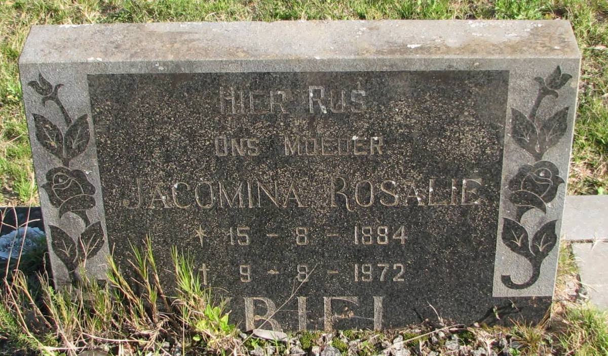 KRIEL Jacomina Rosalie 1894-1972