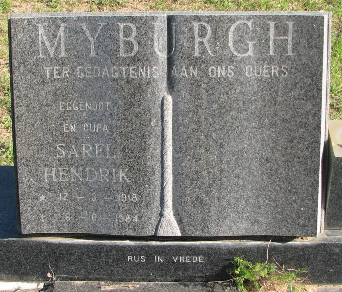 MYBURGH Sarel Hendrik 1918-1984