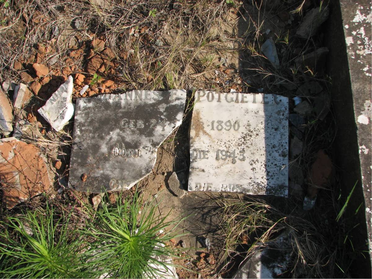 POTGIETER Johannes F. 1890-1943