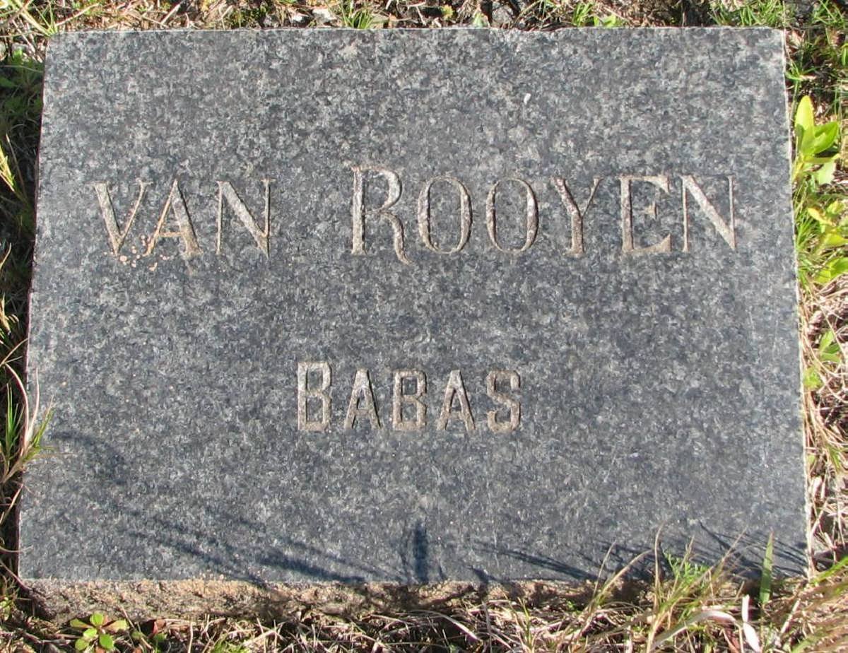ROOYEN Babies, van