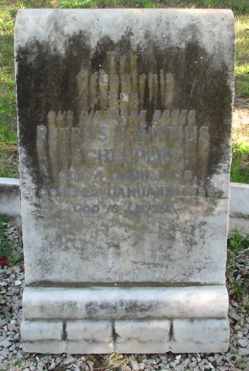 SCHEEPERS Petrus Ignatius 1905-1956
