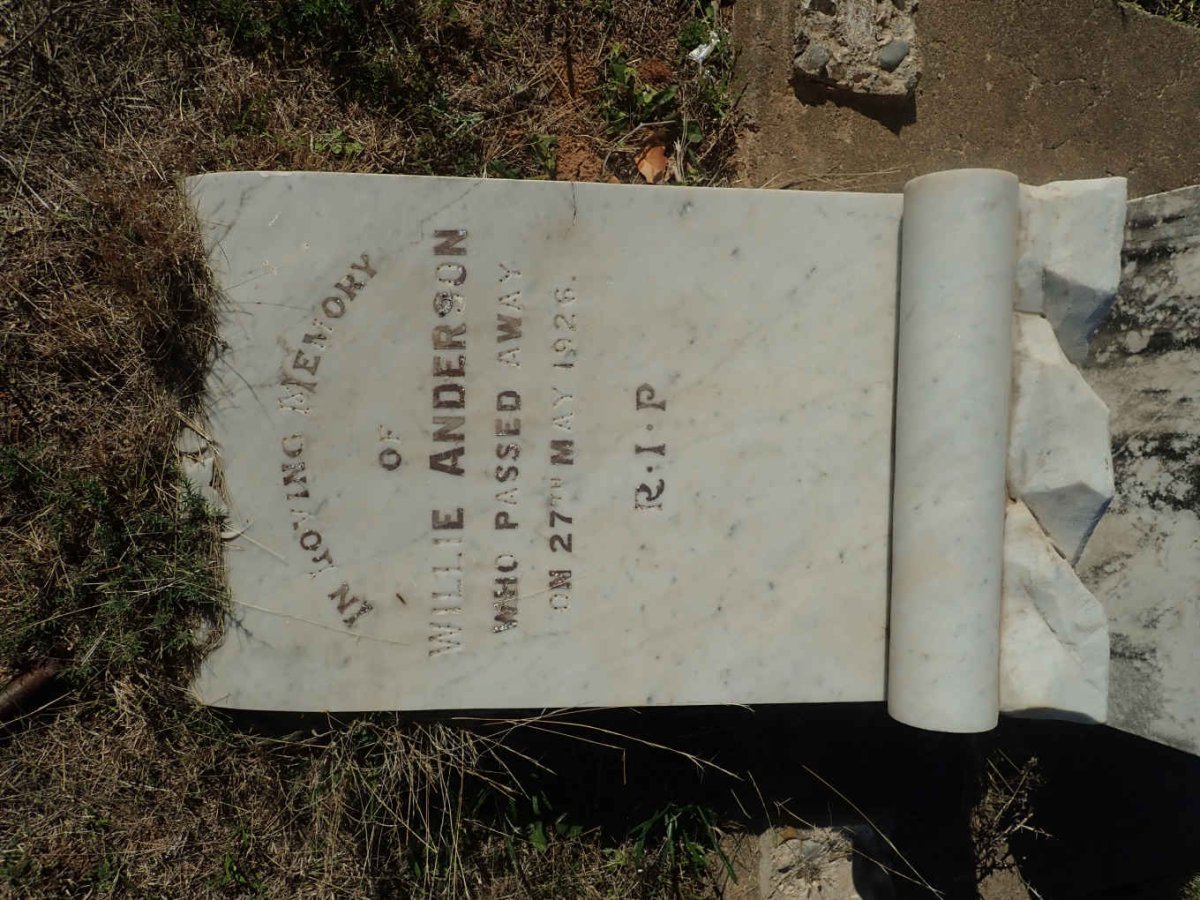 ANDERSON Willie -1926