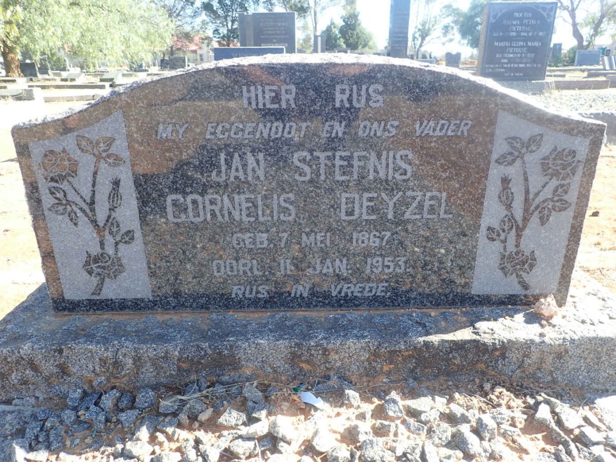 DEYZEL Jan Stefnis Cornelis 1867-1953