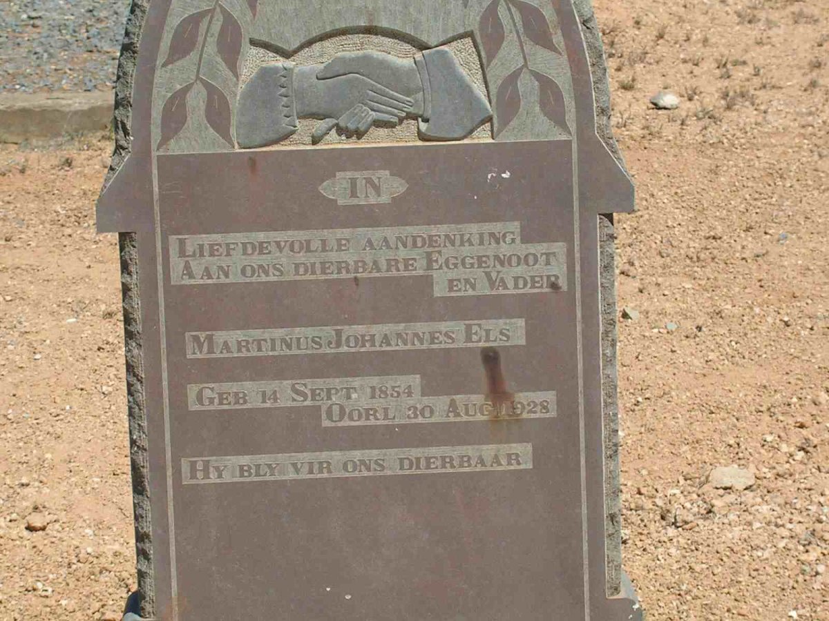 ELS Martinus Johannes 1854 -1928