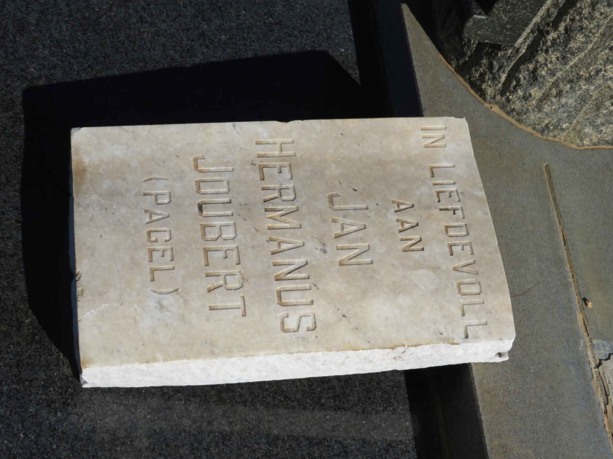 JOUBERT Jan Hermanus