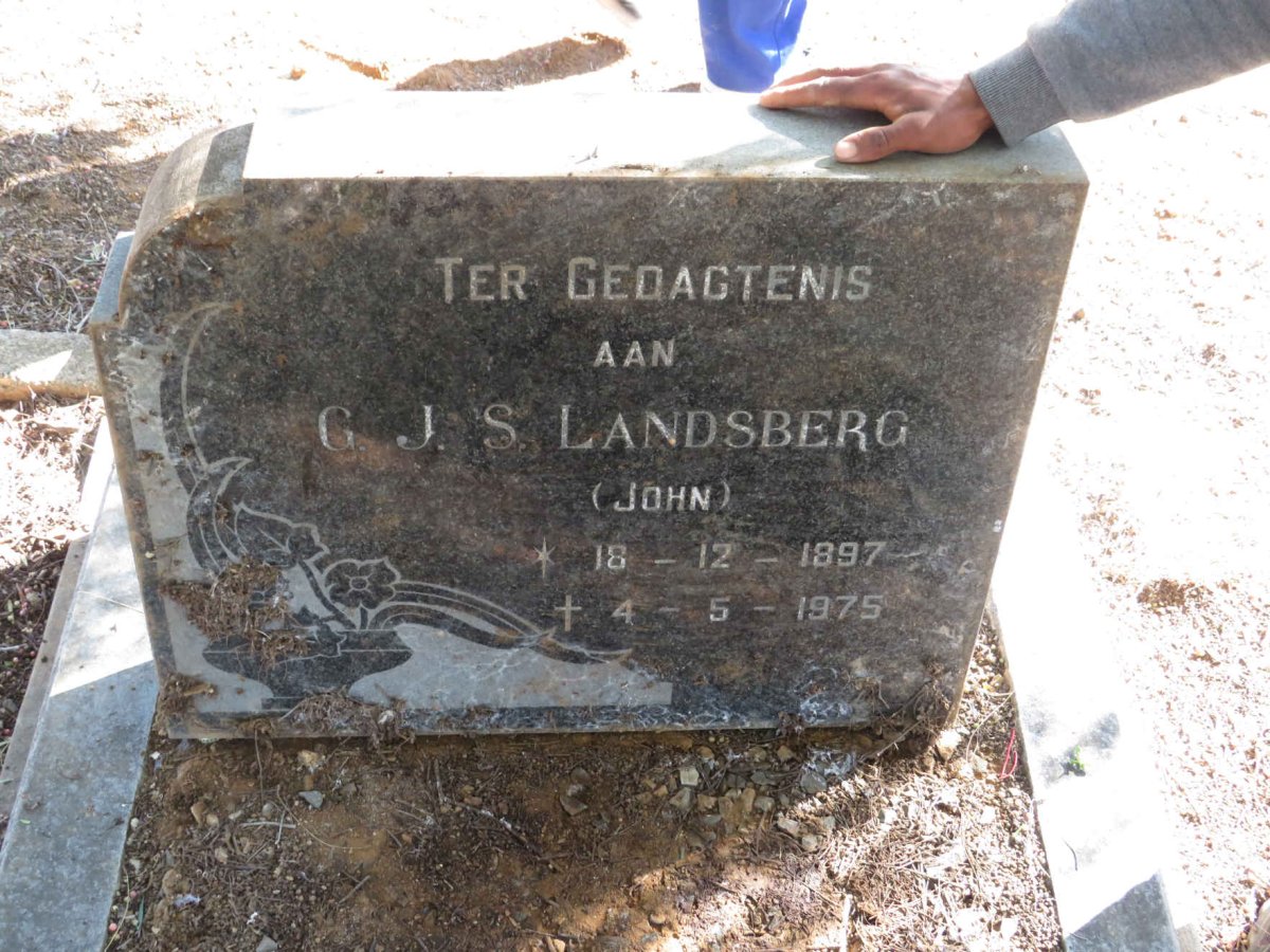 LANDSBERG G.J.S. 1897-1975