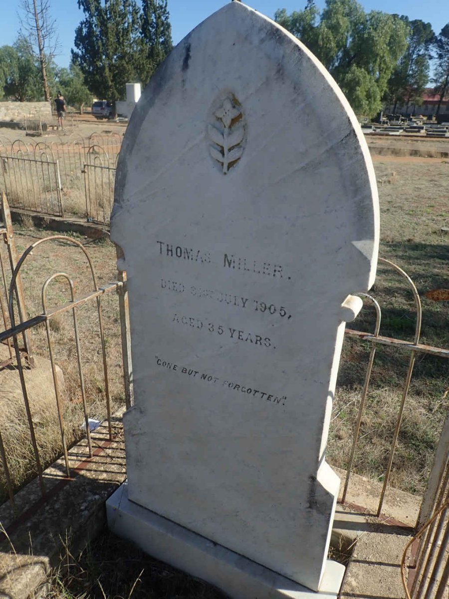 MILLER Thomas -1905