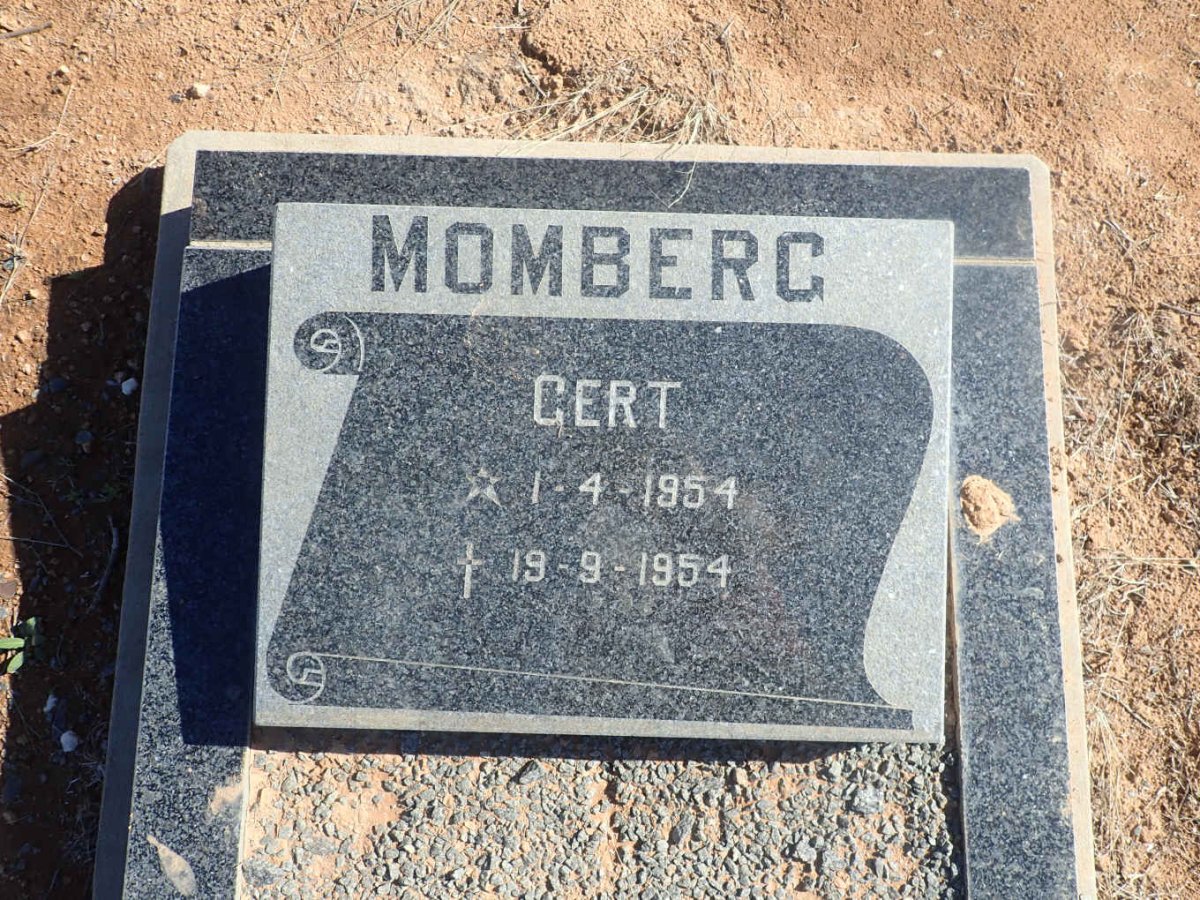 MOMBERG Gert 1954-1954