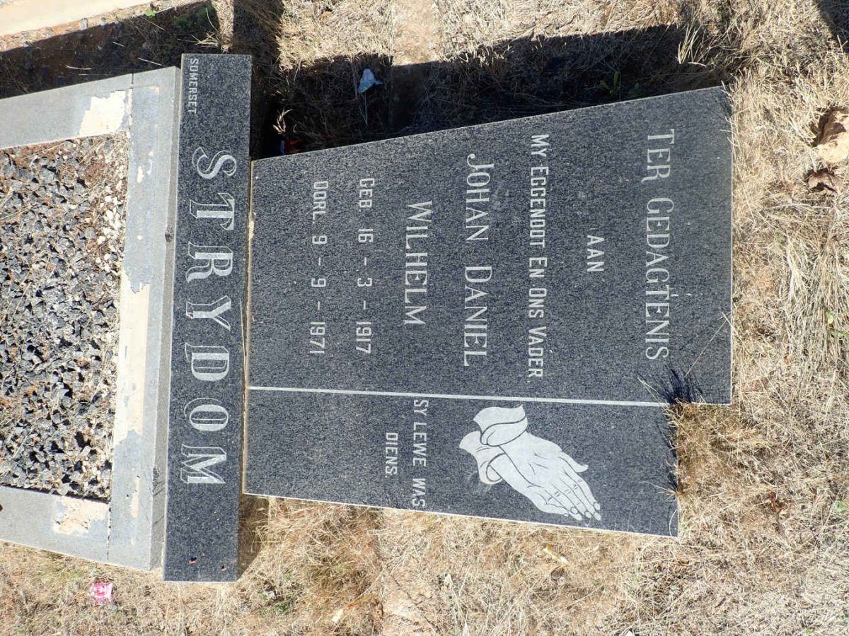 STRYDOM Johan Daniel Wilhelm 1917-1971