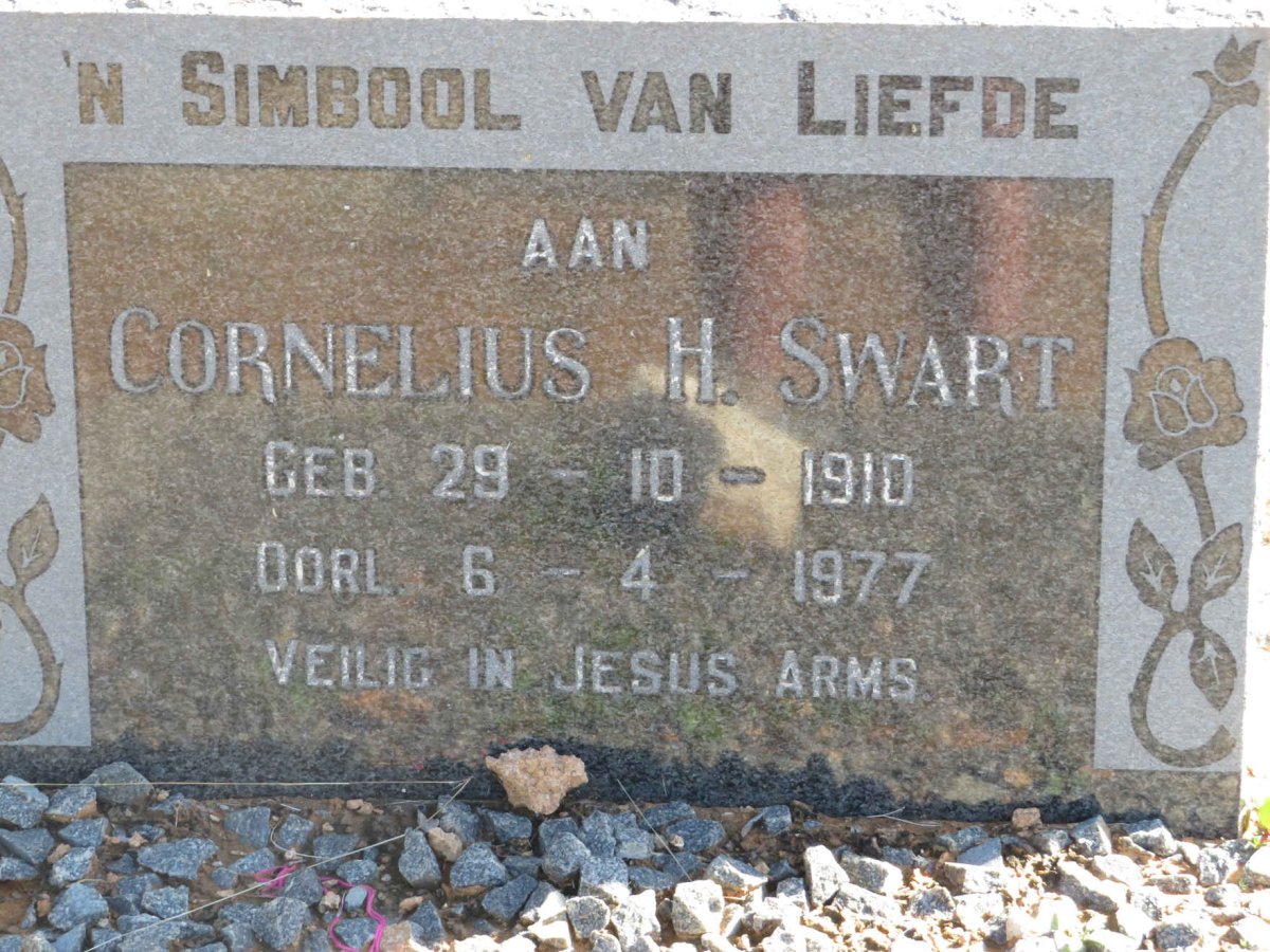 SWART Cornelius H. 1910-1977