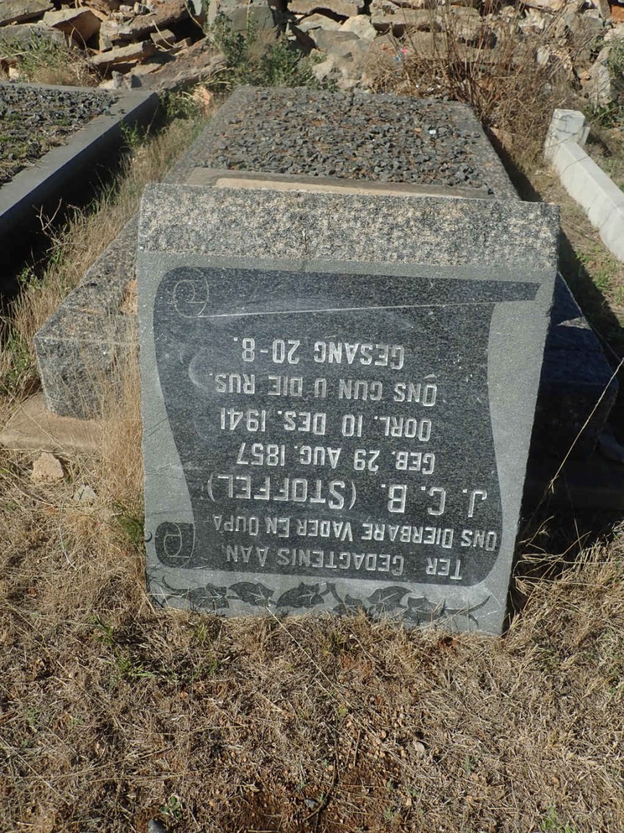 SLABBERT J.C.B. 1857-1941