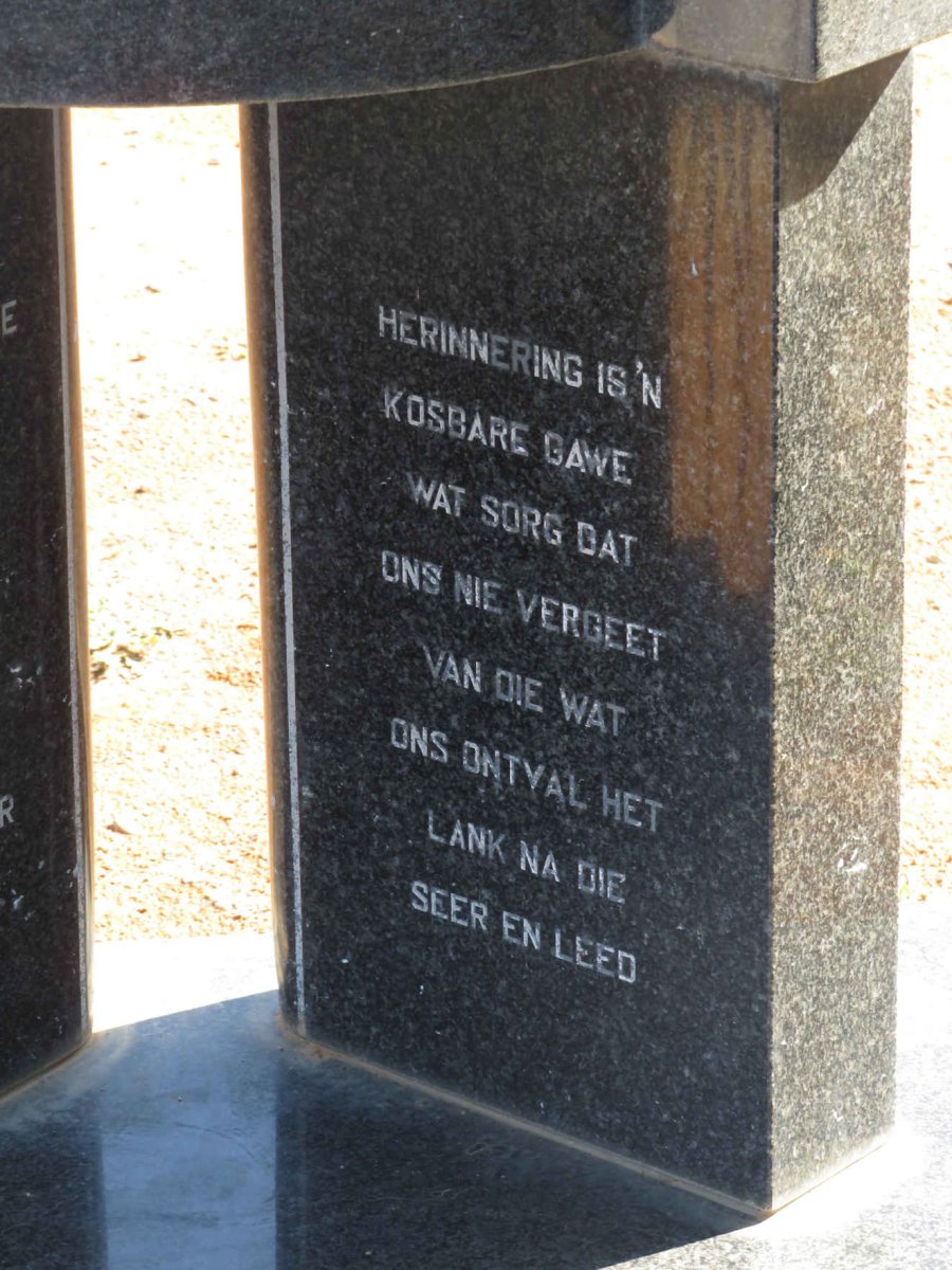 SNYMAN Flippie 1933- &amp; Hannah 1934-1988