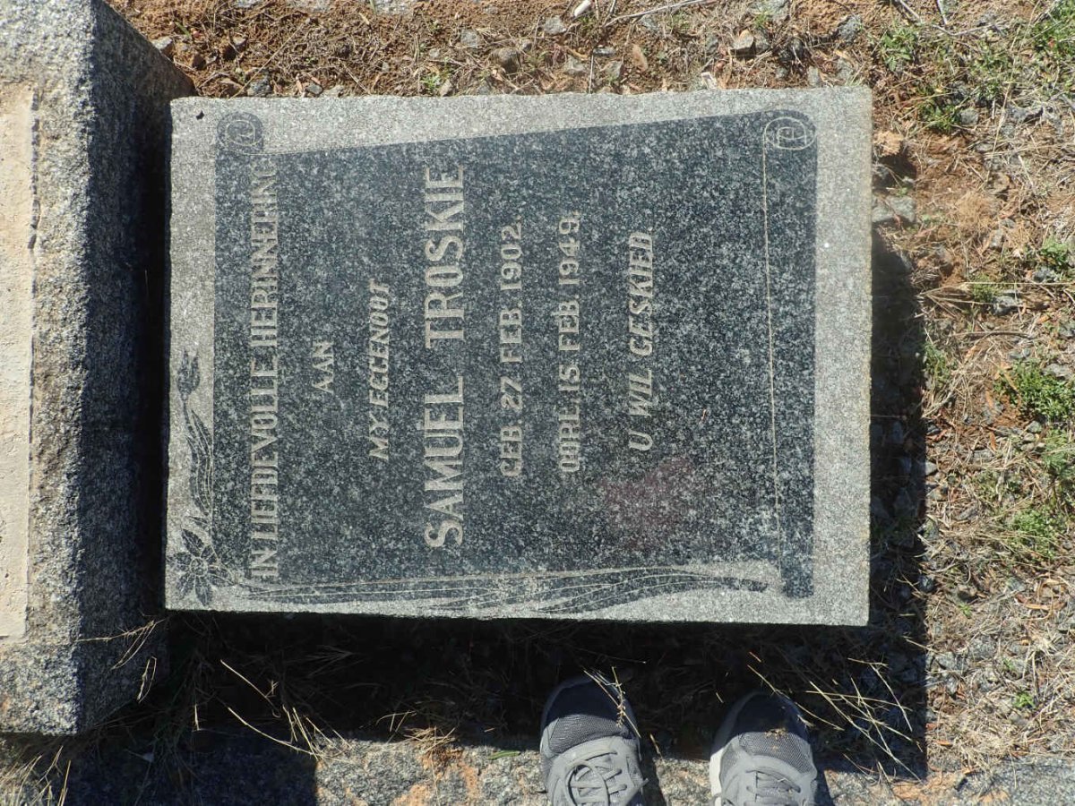 TROSKIE Samuel 1902-1949