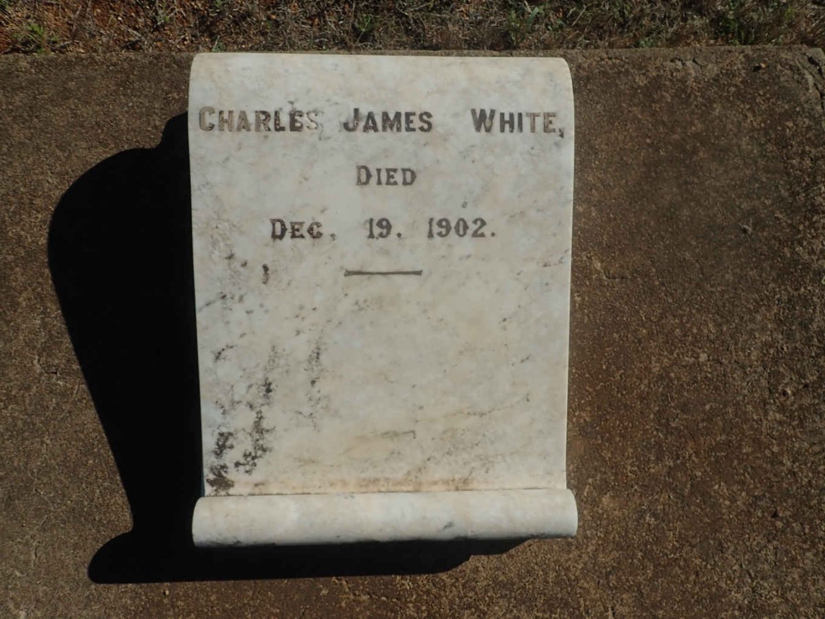 WHITE Charles James -1902
